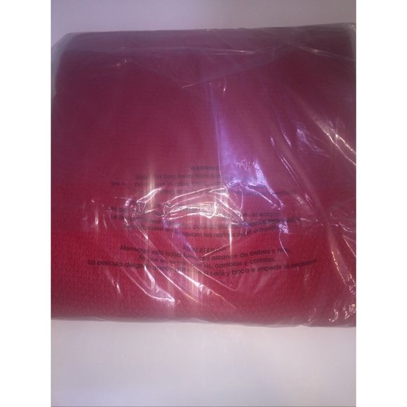 Karen Scott Plus Size Textured Cotton Marled-Knit Tunic Top in Red Size 0X - Picture 6 of 6